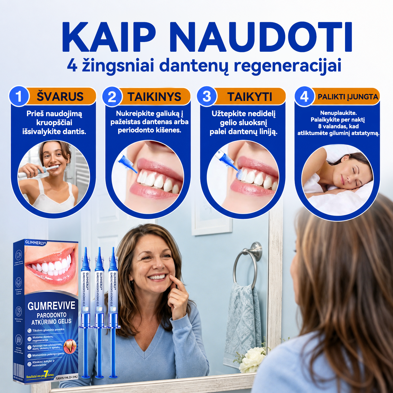 𝐄𝐯𝐨𝐥𝐯𝐢𝐨𝐧® 𝐆𝐮𝐦𝐑𝐞𝐯𝐢𝐯𝐞 𝐏𝐞𝐫𝐢𝐨𝐝𝐨𝐧𝐭𝐨 𝐫𝐞𝐠𝐞𝐧𝐞𝐫𝐚𝐜𝐢𝐣𝐨𝐬 𝐠𝐞𝐥𝐢𝐬⚡